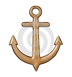 Golden anchor