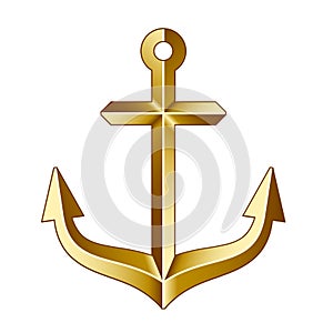 Golden anchor