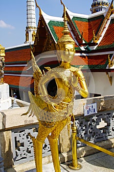 Golden Angel Scupture