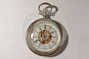 Golden, antique pocket watch