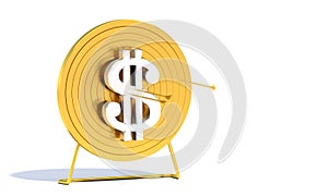 Golden Archery Target Dollar