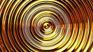 Golden award background waves animation Loop