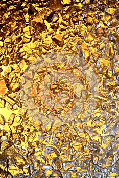 Golden Background Pattern