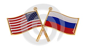 Golden Badge of Friendship between Russia and America