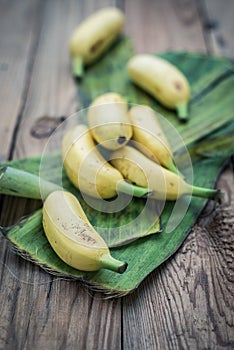 Golden bananas