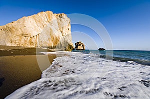 Golden beach of Aphrodite photo