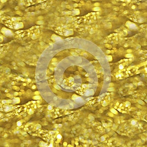 Golden beautiful abstract bokeh background