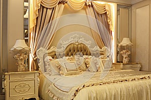 Golden bed