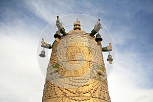 Golden bell of Buddhism