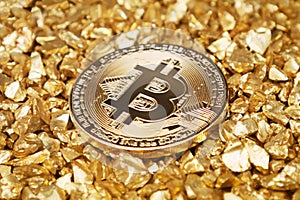 Golden bitcoin