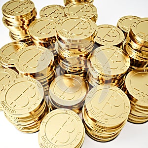 Golden bitcoin