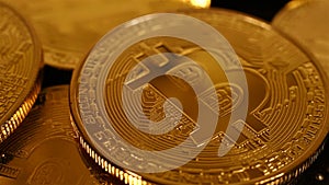 Golden Bitcoins Money