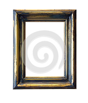 Golden Blank Frame.