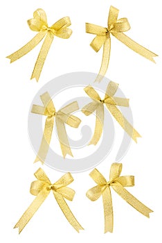 Golden bowknot collection