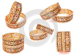 Golden bracelets