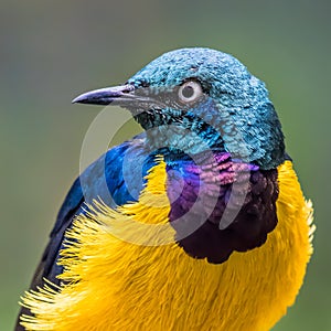 Golden-Breasted Starling