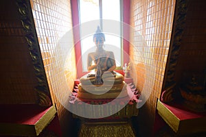 Golden budda statue