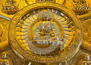 Golden Buddha, Chinese style