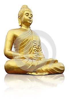 Golden Buddha statue