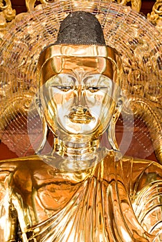 Golden Buddha statue