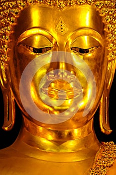 Golden Buddha statue