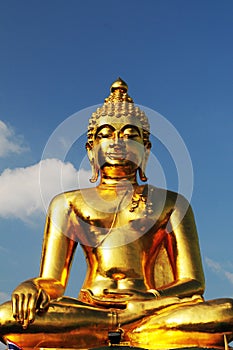 Golden Buddha statue