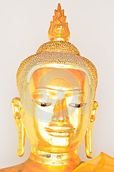 Golden Buddha Statue in Summer Dress (Golden Buddha) at Wat Pho