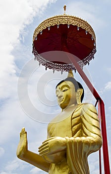 Golden buddha at Thailand.
