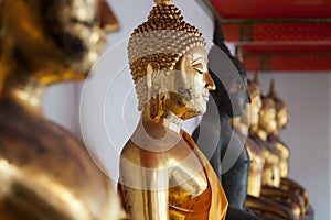 Golden Buddha, Wat Pho, Bangkok