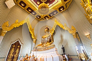 Golden Buddha at Wat Traimit, Bangkok, Thailand