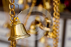 golden buddhist bells