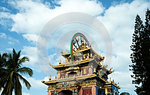 Golden Buddhist Temple Shrine