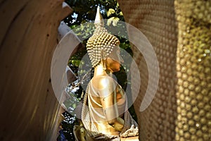 Golden buddhist