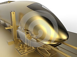 Golden bullet train