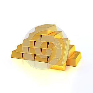Golden bullions