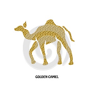 Golden camel symbol