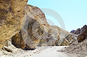 Golden Canyon, Star Wars Jawa Canyon, Death Valley, California, USA