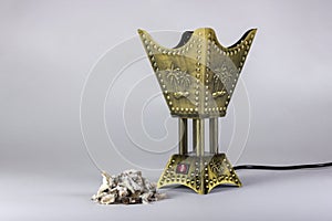 Golden censer incense burner