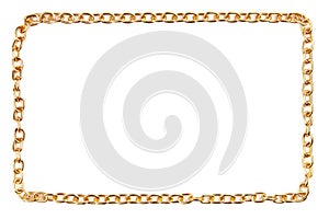 Golden chain as frame