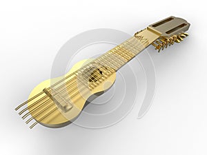 Golden charango quitar photo