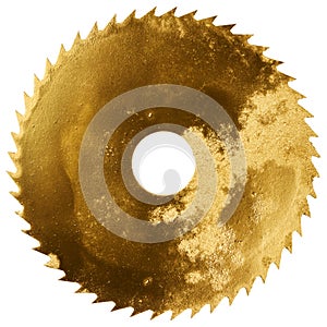 Golden circular saw blade