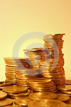 Golden coins