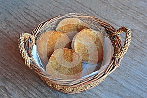 GOLDEN COLOUR BREAD ROLLS