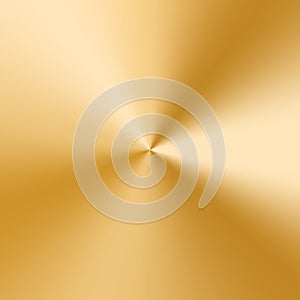 Golden cone gradient