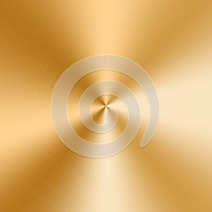 Golden cone gradient