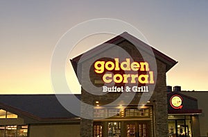 Golden Corral Buffet and Grill at Sunset