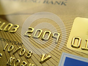 Golden Credit Card