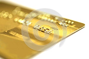 Golden credit card