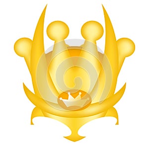 Golden crown