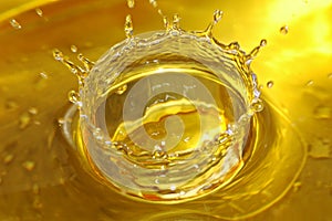 Golden Crown Water Drop photo